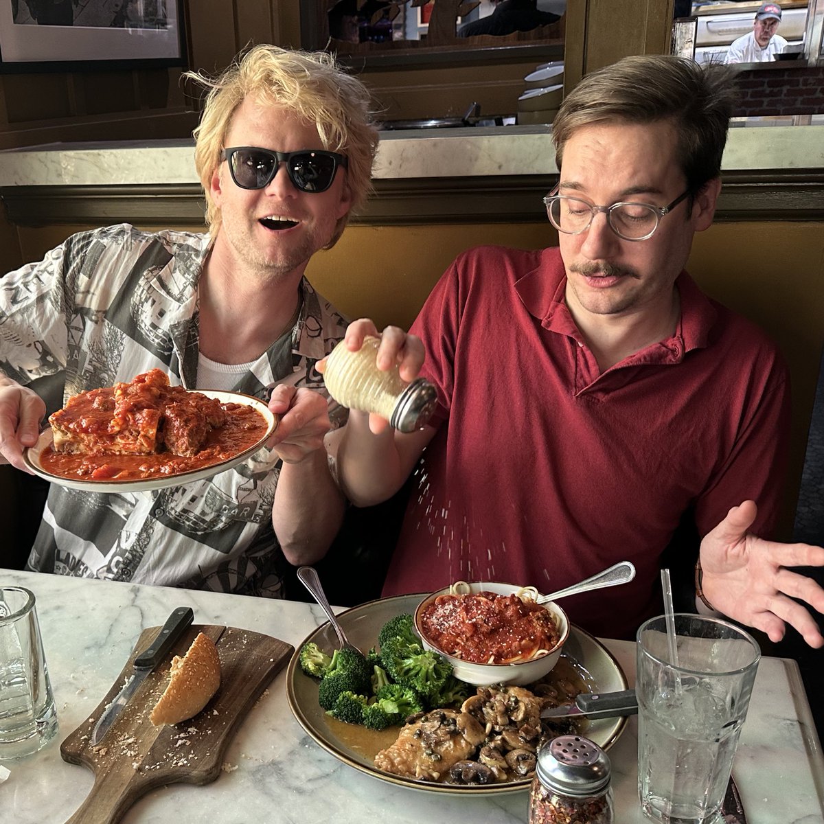 The Sloppy Boys 📀 (@thesloppyboys) on Twitter photo Boning up on the culture before we hit the east coast <a href="/pressroomnh/">Press Room</a> 5/28 <a href="/stonechurchvt/">Stone Church</a> 5/29 <a href="/KnickMusicRI/">The Knickerbocker</a> 5/30
Tickets linktr.ee/thesloppyboys?… Boning up on the culture before we hit the east coast <a href="/pressroomnh/">Press Room</a> 5/28 <a href="/stonechurchvt/">Stone Church</a> 5/29 <a href="/KnickMusicRI/">The Knickerbocker</a> 5/30
Tickets linktr.ee/thesloppyboys?…