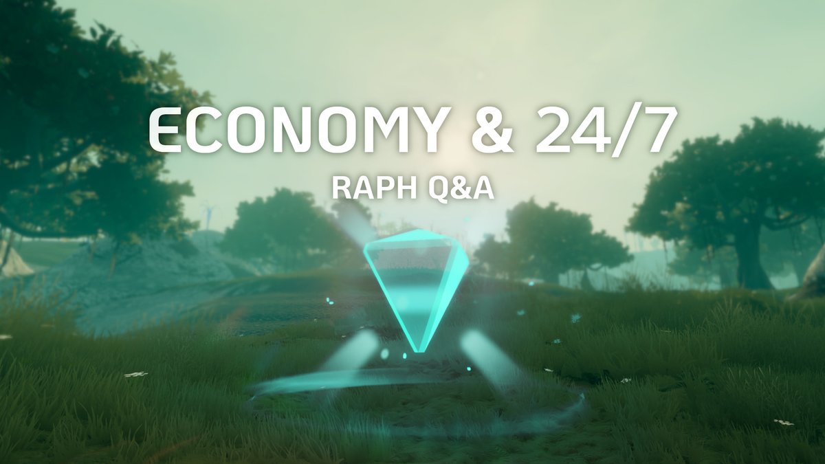The SR Team has a new working plan where stability, optimization, &amp; new features will be part of the updates. Also a economic system &amp; the game mechanics, &amp; how it all evolves around the 24/7 goal.
Join Raph Koster &amp; Thomas Marcon in a new Q&amp;Raph Episode!

youtu.be/RDwPFvfyKA0