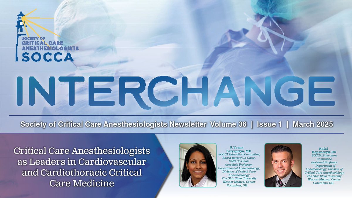 INTERCHANGE --&gt;  The evolving landscape of cardiovascular critical care necessitates a multidisciplinary approach to effectively manage the increasing complexity of patient cases. --&gt; Read more here: buff.ly/UliUE1J