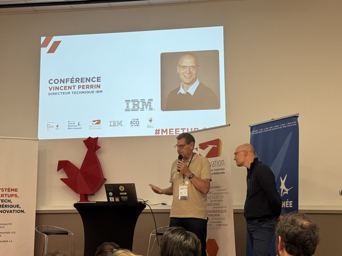 150 personnes réunies ce soir à l’⁦<a href="/UPV83/">Union Patronale du Var</a>⁩ pour parler IA générative lors du meetup de la ⁦<a href="/Frenchtechtln/">French Tech Toulon Région Sud</a>⁩