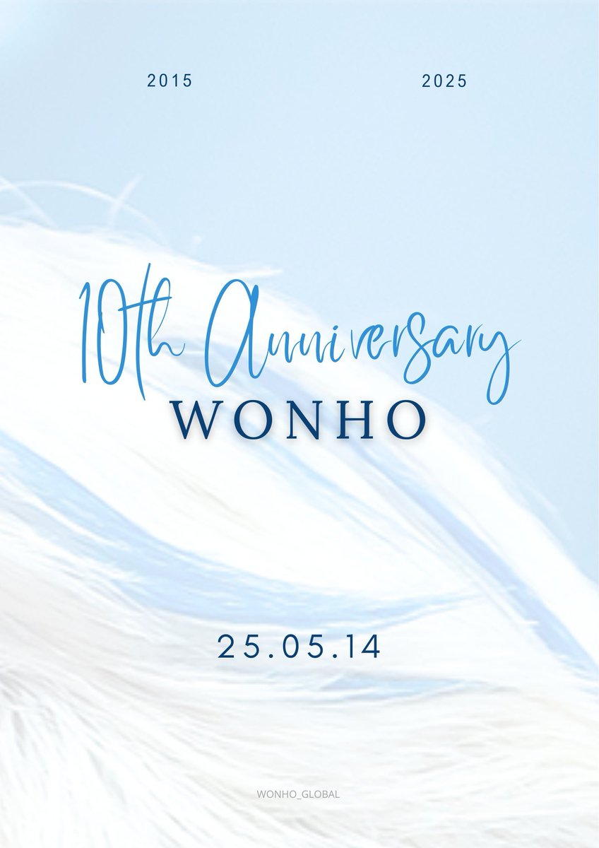 Jorge__1998__'s tweet photo. #10YearsWithWONHO 💙 https://t.co/eWqaVW0HPj