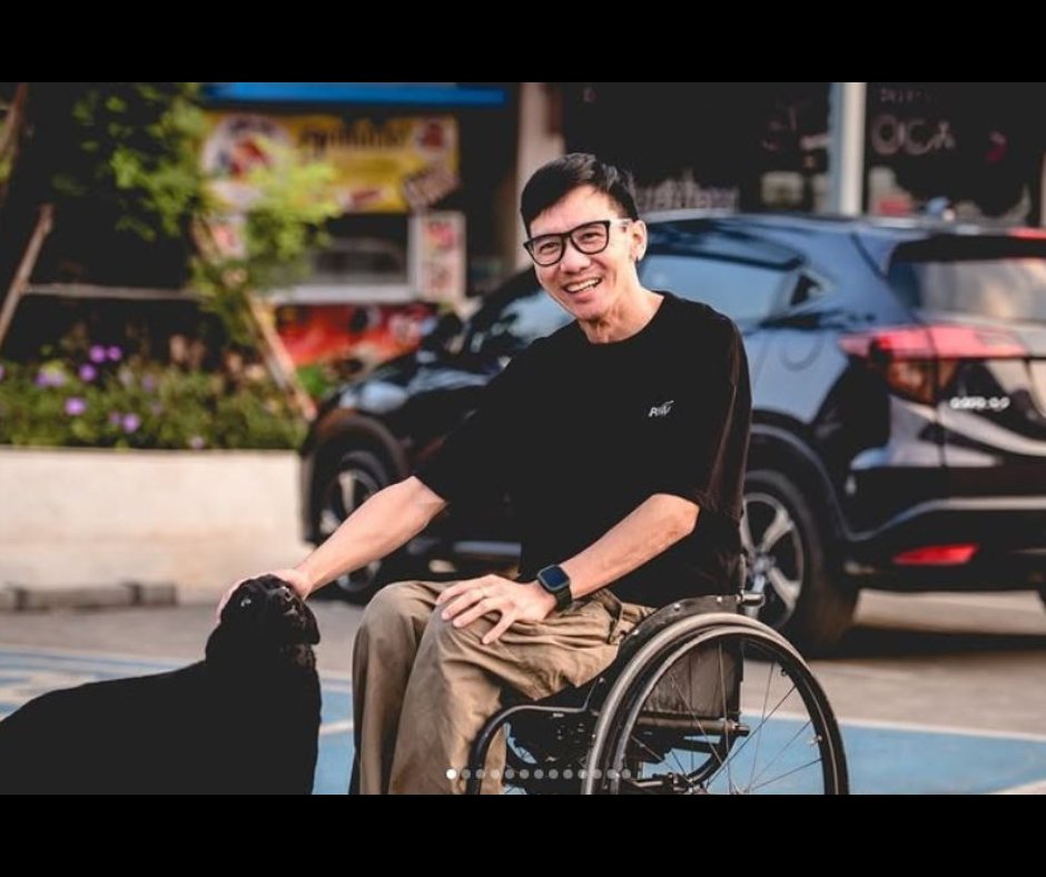 Phuchong Saiudomsin, a former pro-cyclist from Thailand with a T10 spinal cord injury, is now an avid traveler. Follow him at instagram.com/phuchong_saiud…
#thailand #spinalcordinjury #paraplegic