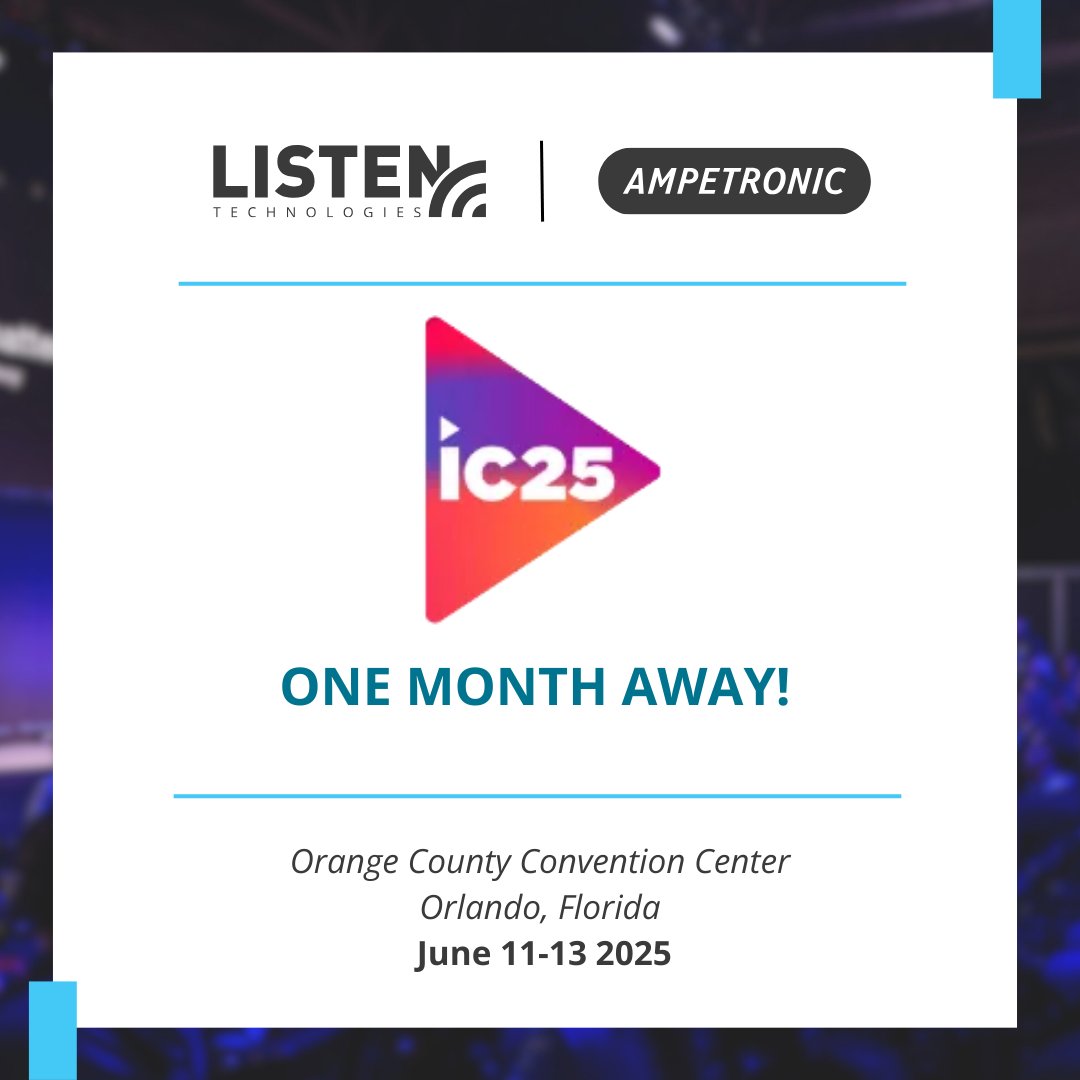 InfoComm 2025 is just one month away! Our team is fully immersed in preparations as we get ready for this exciting event. We look forward to connecting with all of you there. What would you like to see from us at #InfoComm2025? Share your thoughts in the comments!