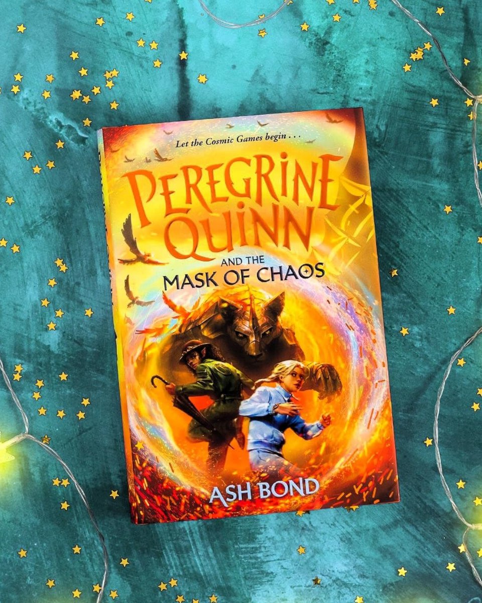 "Another exciting instalment of thrilling mythological fantasy adventure." Joy Court, Expert Reviewer

Peregrine Quinn and the Mask of Chaos (9+) by <a href="/ashbwrites/">Ash Bond</a>, <a href="/piccadillypress/">Piccadilly Press 📖✨</a>

Read an extract , watch our author event and order your copy:
l8r.it/itv3