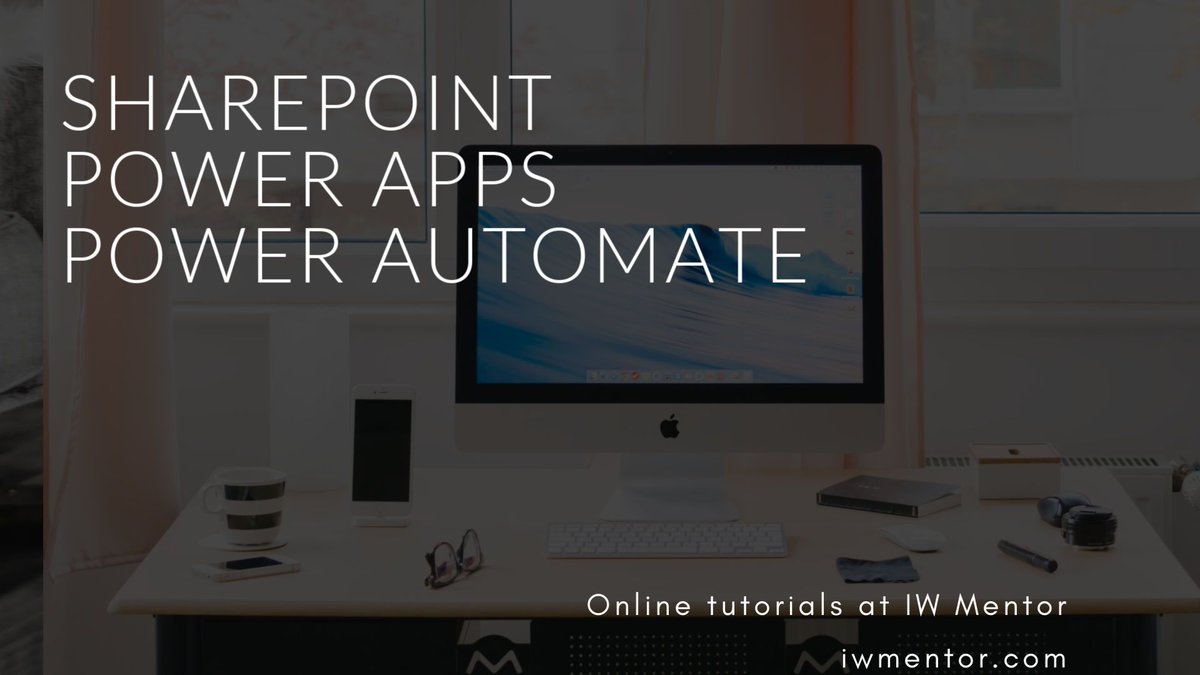 Training online, at your own pace, searchable courses.
35+ hours of content including videos, quizzes, labs, and certificates!
iwmentor.com/pages/plans
#Microsoft365 #SharePoint #PowerApps #PowerAutomate #MicrosoftTeams
