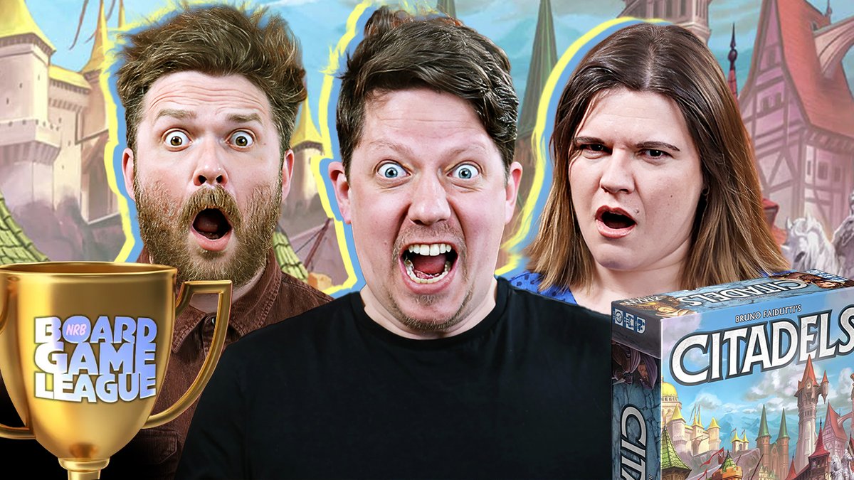It’s time for Episode 6 of the Board Game League and things are heating up this week as we play Citadels! An all time classic for a reason, this game is sure to tear our competitors apart as they aim to be standing on top!

Head over to youtube right now to catch this weeks