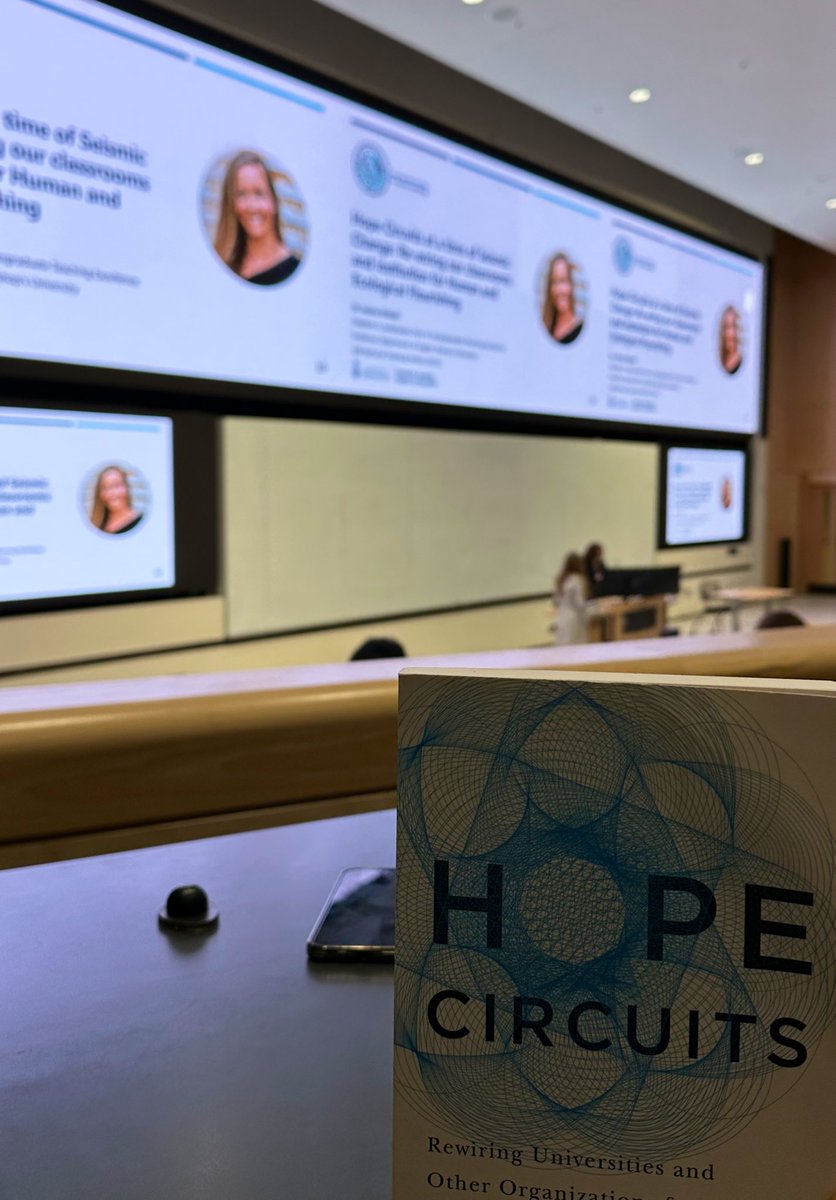 We’re about to begin the closing plenary session with <a href="/DrJRiddell/">Dr. Jessica Riddell</a> who wrote Hope Circuits. I read this book a year ago with the <a href="/RGASC_UTM/">RGASC UTM</a> educational developers’ pedagogical reading group.