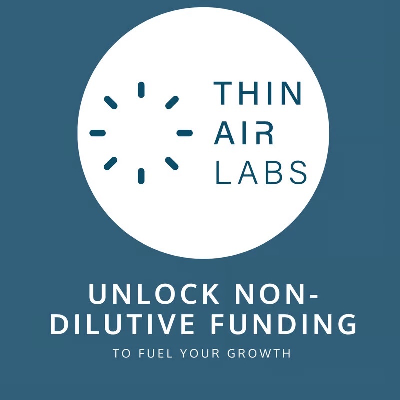 Thin Air Labs (@thinair_labs) on Twitter photo ✨TOMORROW✨
Curious about chasing #grant money or other forms of non-dilutive capital?
Join us🔹Wed May 14🔹to hear from our <a href="/abrowne2789/">Andrew Browne</a> who has helped hundreds of startups unlock this type of funding for 🚀
Register ➡️ hubs.li/Q03mdc840 ✨TOMORROW✨
Curious about chasing #grant money or other forms of non-dilutive capital?
Join us🔹Wed May 14🔹to hear from our <a href="/abrowne2789/">Andrew Browne</a> who has helped hundreds of startups unlock this type of funding for 🚀
Register ➡️ hubs.li/Q03mdc840