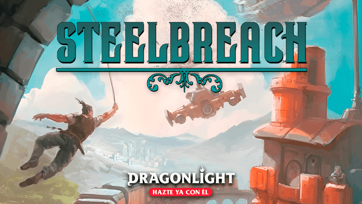 A las 21:30 tenemos la última sesión (hoy si) de Steelbreach y la Revolución de las Ideas. Es momento de que los personajes se despidan y decidan cómo será el futuro de Steelbreach 🔩