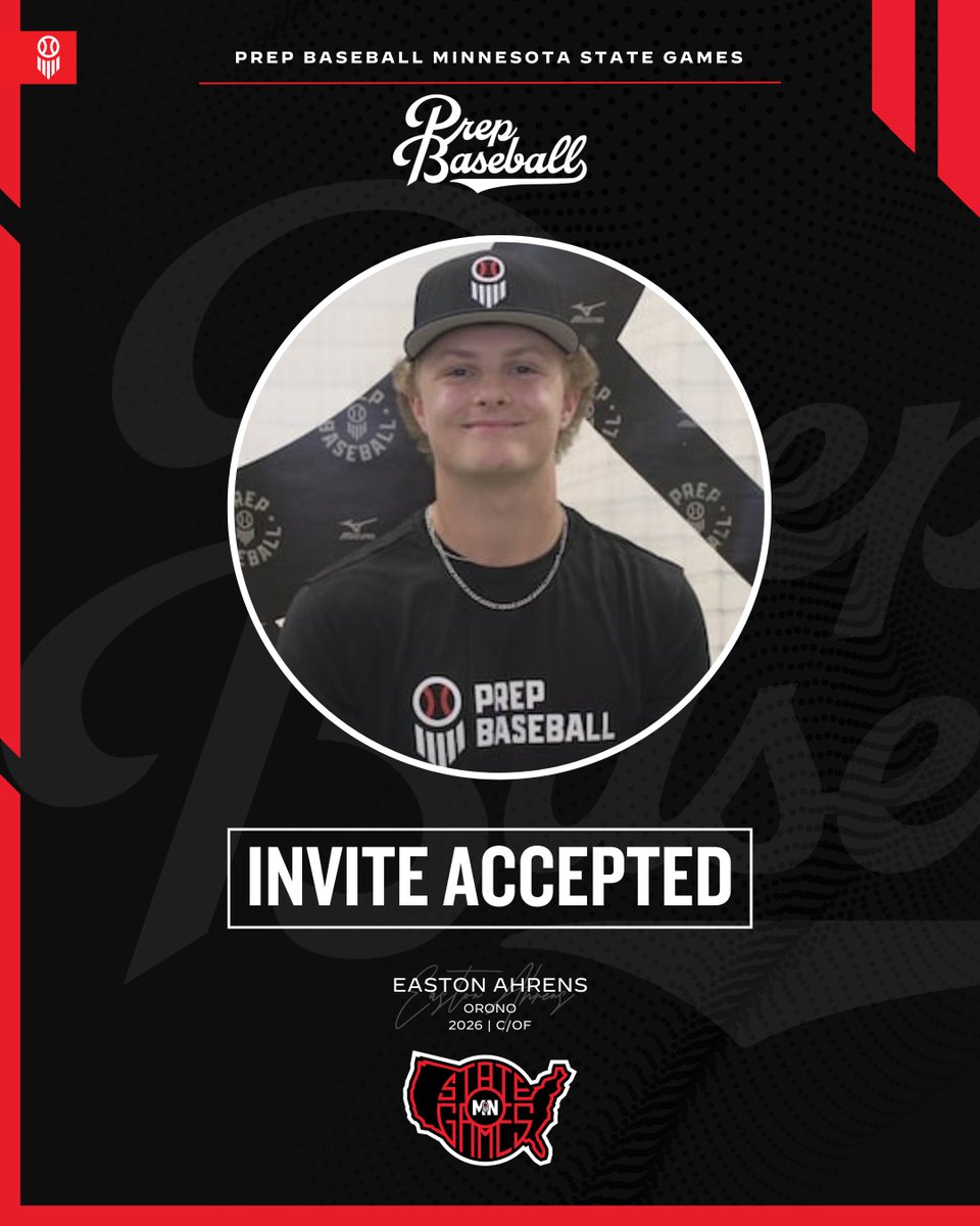Prep Baseball Minnesota (@prepbaseballmn) on Twitter photo ๐ ๐ถ๐ป๐ป๐ฒ๐๐ผ๐๐ฎ ๐ฆ๐๐ฎ๐๐ฒ ๐๐ฎ๐บ๐ฒ๐: ๐๐ฏ๐ท๐ช๐ต๐ฆ ๐๐ค๐ค๐ฆ๐ฑ๐ต๐ฆ๐ฅ โ
Easton Ahrens | <a href="/AhrensEaston/">Easton Ahrens</a>
โน๏ธ 2026, C/OF, Orono
๐ค loom.ly/CpOUN0E
๐๐ฆ๐ฒ๐ถ๐ฆ๐ด๐ต ๐บ๐ฐ๐ถ๐ณ ๐ช๐ฏ๐ท๐ช๐ต๐ฆ โก๏ธ loom.ly/CyEX7OM ๐ ๐ถ๐ป๐ป๐ฒ๐๐ผ๐๐ฎ ๐ฆ๐๐ฎ๐๐ฒ ๐๐ฎ๐บ๐ฒ๐: ๐๐ฏ๐ท๐ช๐ต๐ฆ ๐๐ค๐ค๐ฆ๐ฑ๐ต๐ฆ๐ฅ โ
Easton Ahrens | <a href="/AhrensEaston/">Easton Ahrens</a>
โน๏ธ 2026, C/OF, Orono
๐ค loom.ly/CpOUN0E
๐๐ฆ๐ฒ๐ถ๐ฆ๐ด๐ต ๐บ๐ฐ๐ถ๐ณ ๐ช๐ฏ๐ท๐ช๐ต๐ฆ โก๏ธ loom.ly/CyEX7OM