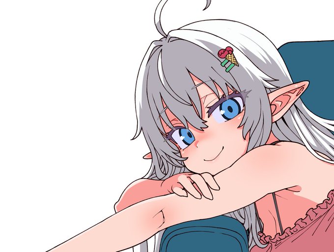 今日のSkeb絵の進捗です、。 