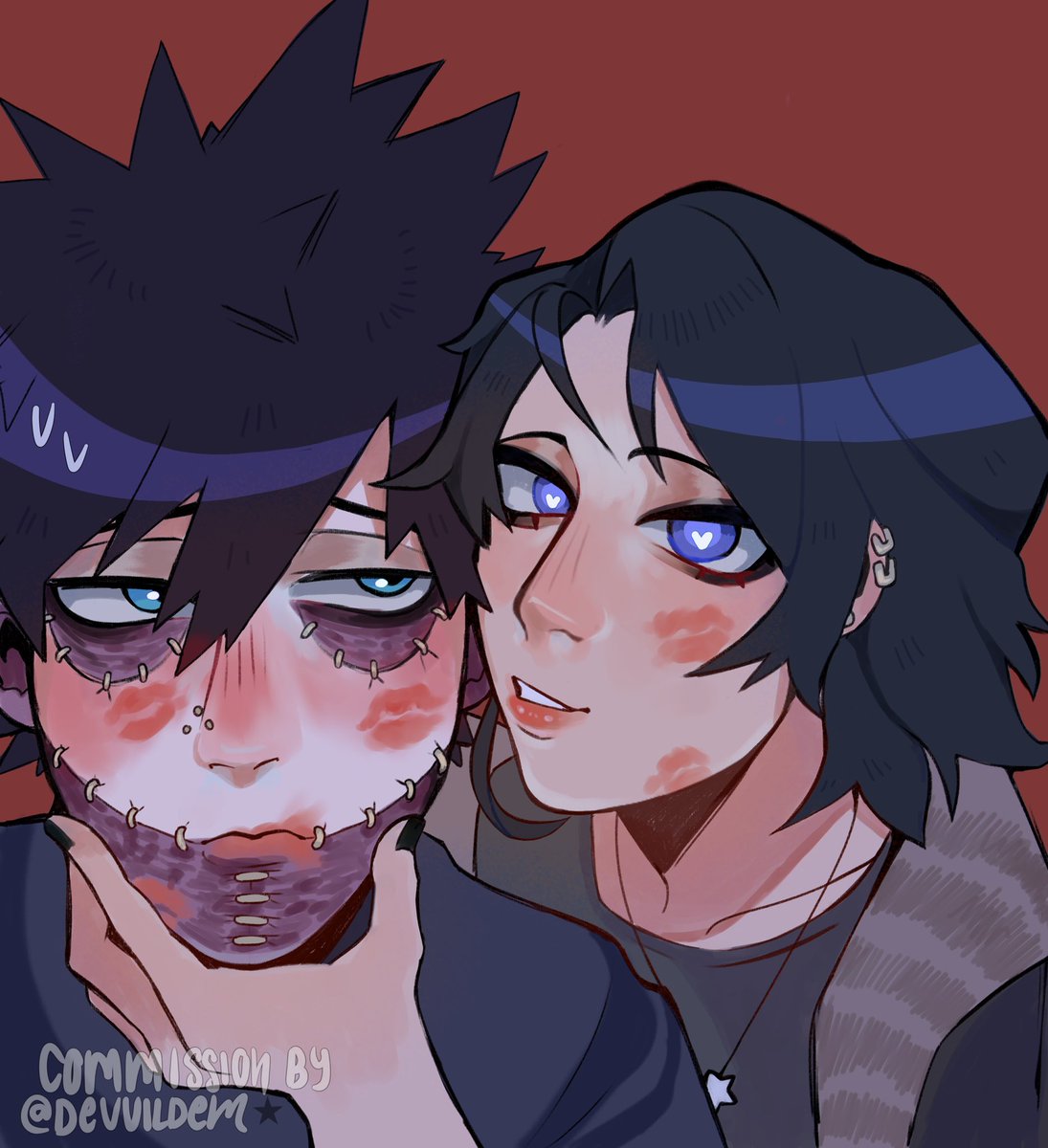 touyariako's tweet image. fakest idgafer everrr

art by @devvildem !! 

#yumetwt #selfshiptwt #dabikoda