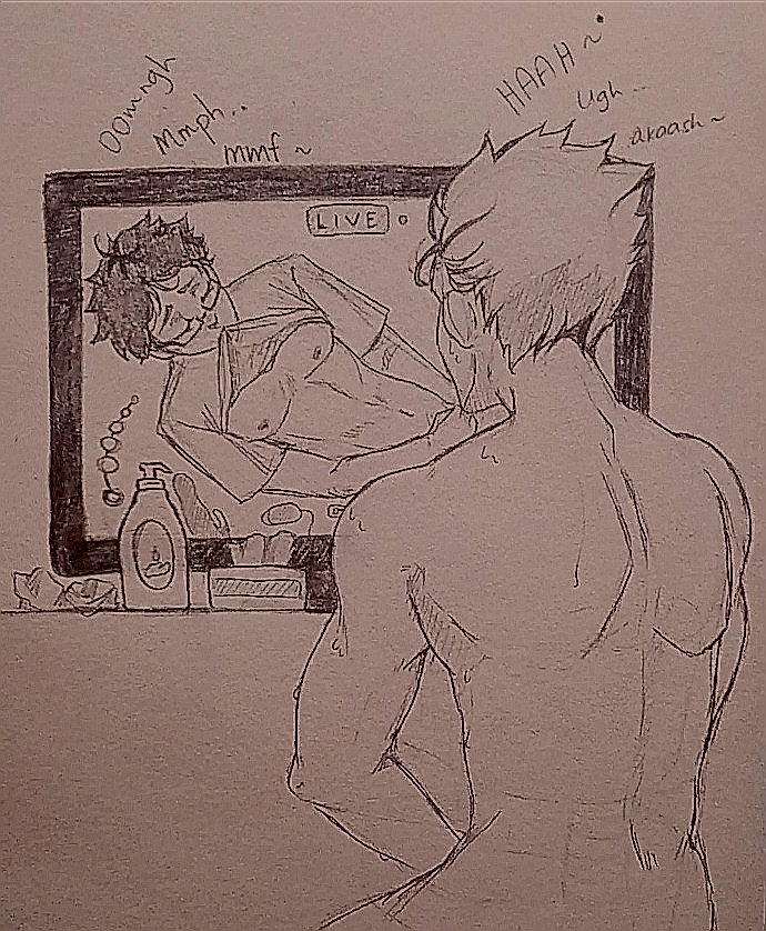 #BokuAka NSFW week day 6: camboy 

bokuto's favorite camboy

<a href="/BokuAkaEvents/">BKAK events 🩵</a>