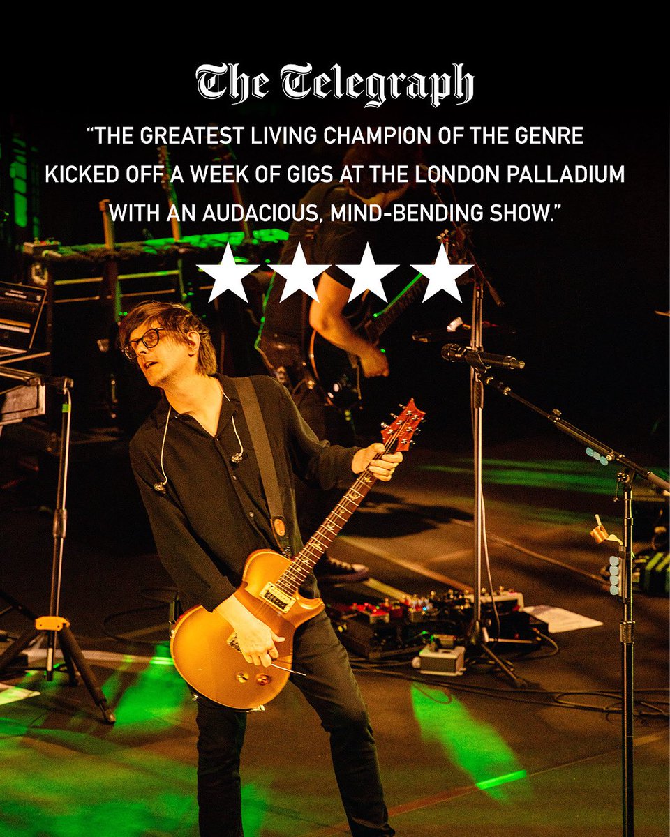 Steven Wilson (@stevenwilsonhq) on Twitter photo Thank you to those of you who came to the first London show, I think it went well! <a href="/TheTelegraph__/">The Telegraph</a>
Read the full review here: telegraph.co.uk/music/concerts… Thank you to those of you who came to the first London show, I think it went well! <a href="/TheTelegraph__/">The Telegraph</a>
Read the full review here: telegraph.co.uk/music/concerts…