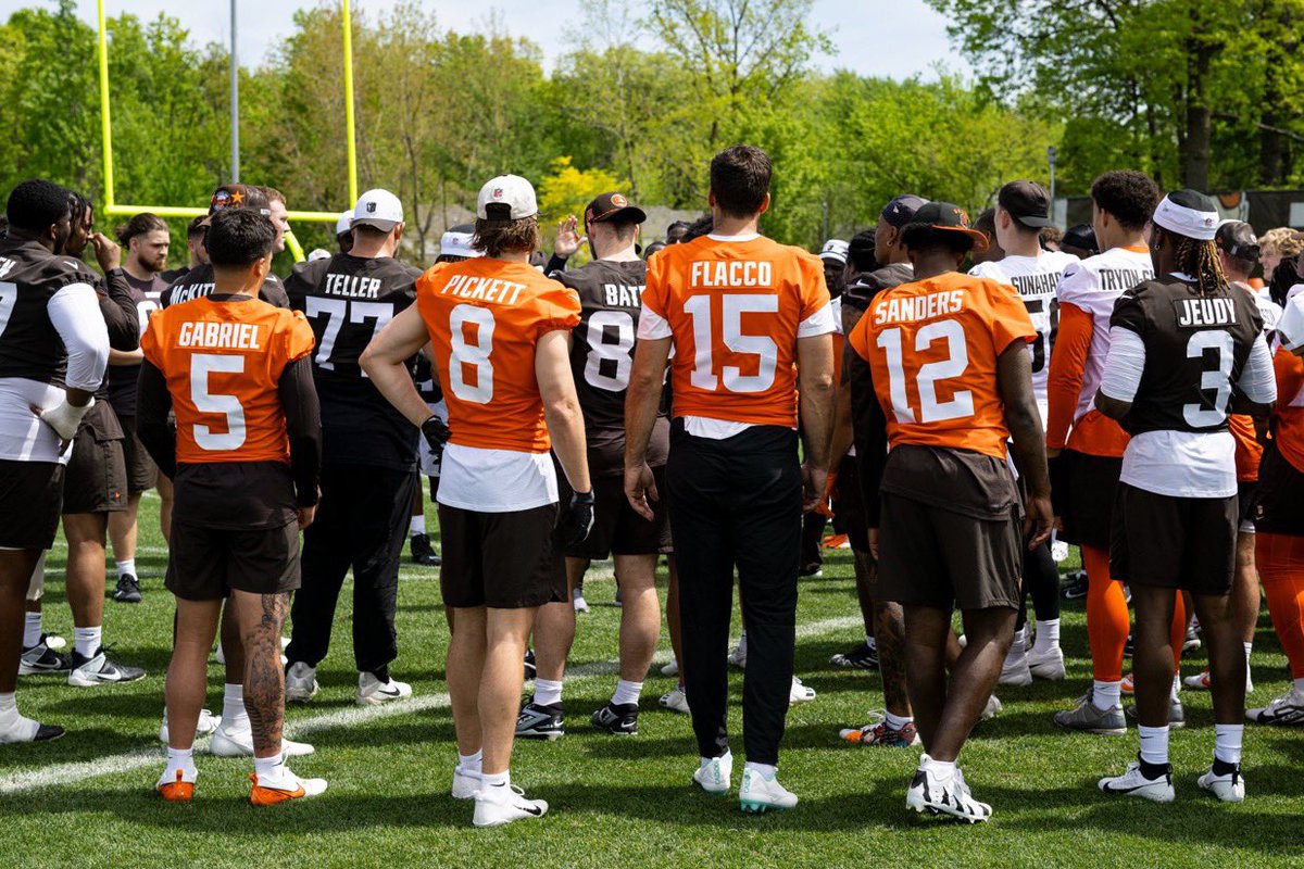 The QB competition. 

(Via <a href="/Browns/">Cleveland Browns</a>)