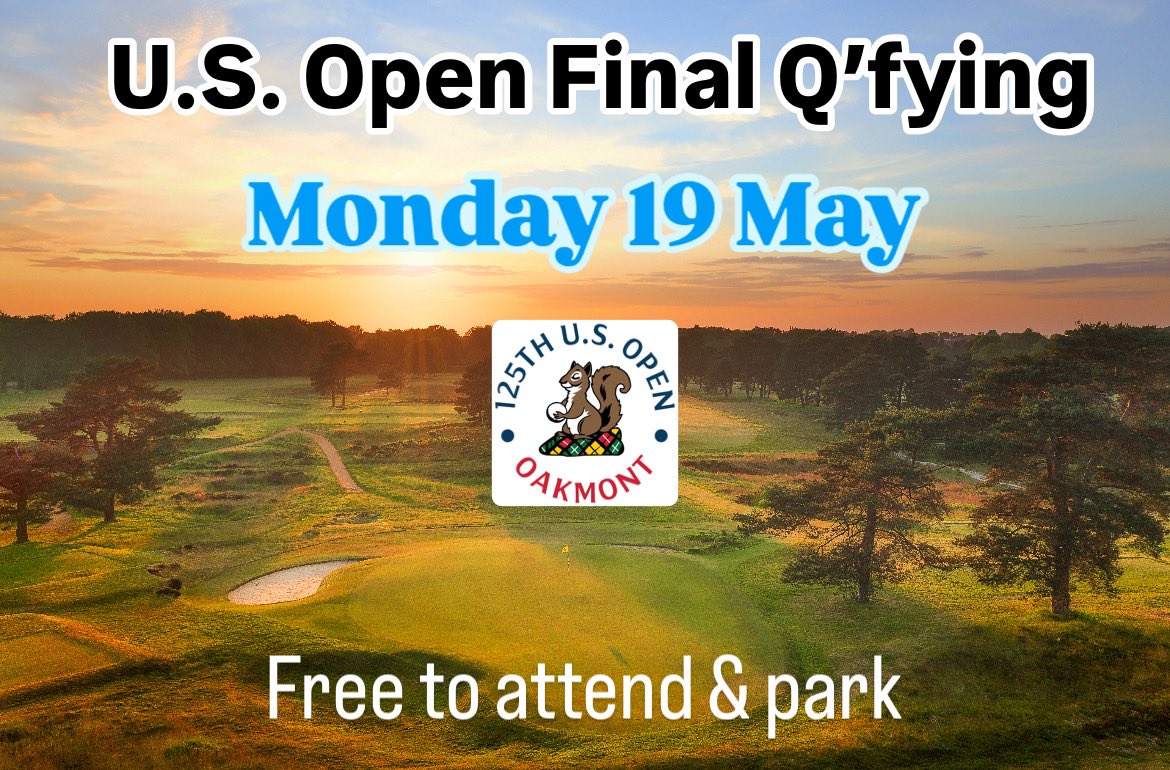 U.S. Open Qualifying is back on Monday 19th May 2025!! Tee times are from 7am, with a fantastic field battling it out for places in the 125th U.S. Open at Oakmont in June. Free to attend and park, just follow the signage on the Dorking Road around the Club.