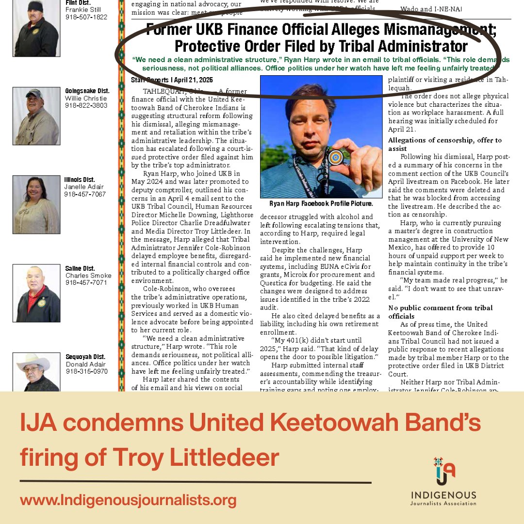 Indigenous Journalists Association tweet media