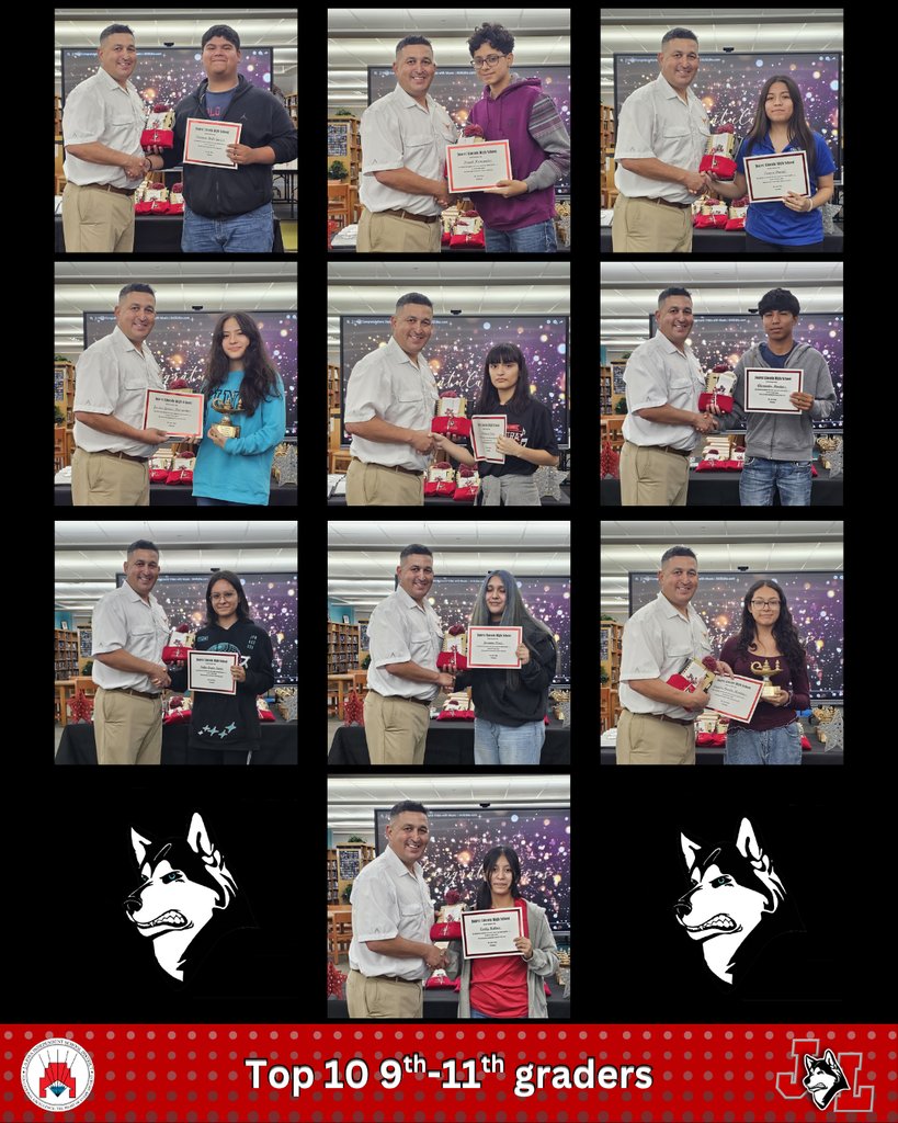 We are proud to celebrate the incredible academic achievements of the Top Ten students in each of the 9th, 10th, and 11th grade classes. Keep striving for greatness — your journey is just beginning! <a href="/lajoyaisd/">La Joya ISD</a> #lajoyaisd #legacyofexcellence