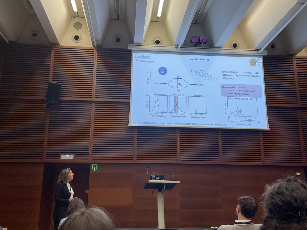 FunNanoBio's tweet image. Oustanding talk of Prof. @PastorizaIsabel at Gold2025 congress about hybrid plexcitonic nanomaterials👩🏽🔬🤩
#gold2025