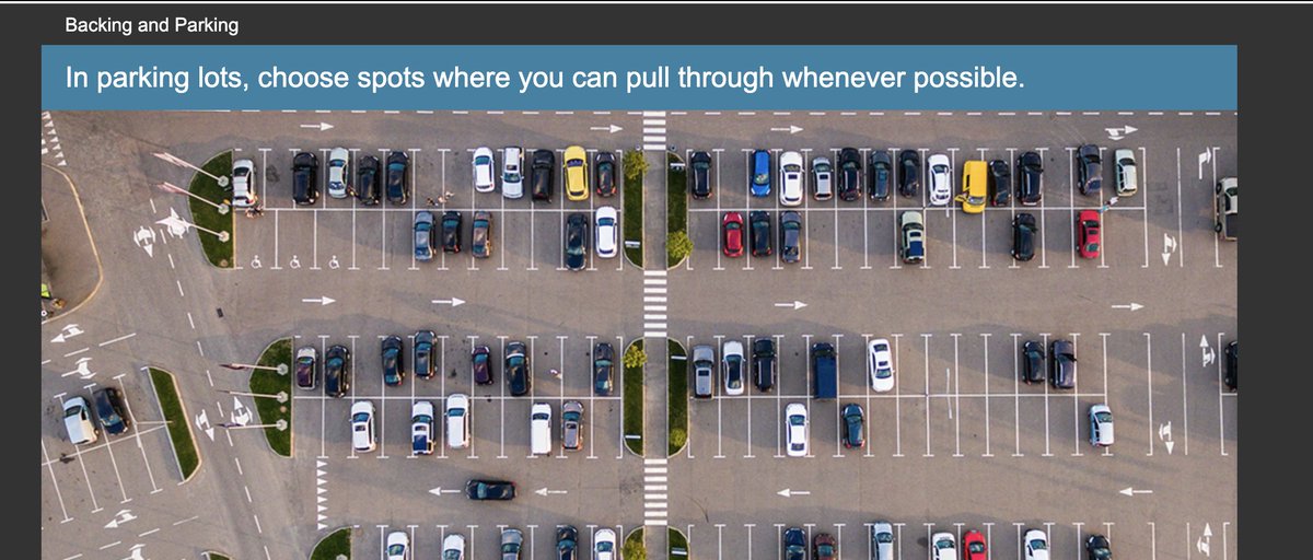 I am taking a driving safety class.
Yes, I do pull through from time to time, but this is dangerous.
Right?
#driving <a href="/OrangeCoFL/">Orange County FL</a> <a href="/OrlandoPolice/">Orlando Police</a> ?