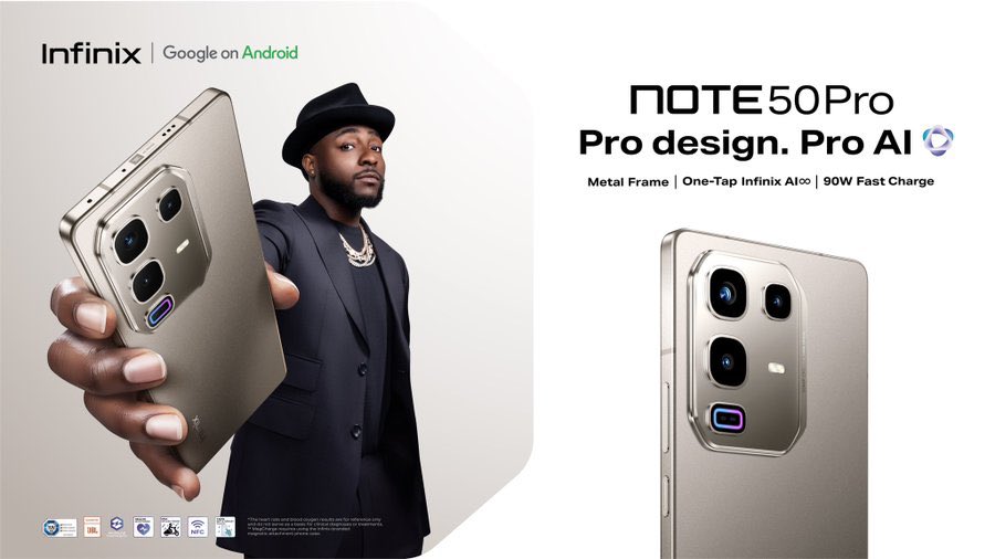 callme_OOD's tweet image. Greatness with a powerful technological advancements 🌟🔥🔥
#InfinixAndDavido #InfinixNote50Pro