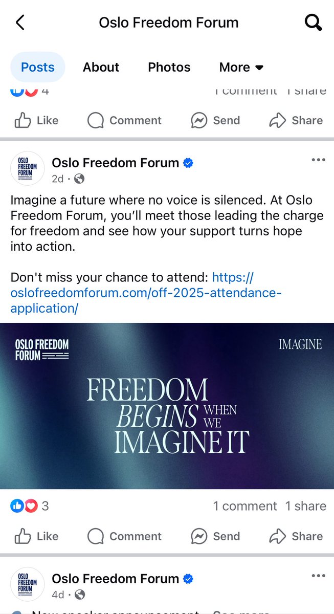 PresSecAgovc's tweet photo. Oslo Freedom Forum: Where Freedom Ends at Their Doorstep @OsloFF 

Imagine a future where no voice is silenced? Really?
 Then explain why the voice of Dr. Cho Ayaba, the Liberation Leader of the people of Ambazonia, has been silenced under your watch, in your prison, in your country.

This is not imagination—this is blatant hypocrisy.
 You speak of freedom as if it’s a slogan to parade around for claps and sponsorships, while you detain a globally recognized liberation figure whose only crime is fighting for his people's freedom from colonial domination and genocide.

What future are you imagining—one where only selective voices are allowed to speak? Where African freedom fighters are criminalized while you hand awards to Western activists? This is not freedom. This is white-washed censorship hiding behind polished graphics and pretentious conferences.

You tell the world, “Freedom begins when we imagine it.” Well, Dr. Ayaba imagined it. He built a global movement on it. He bled for it. And now he sits behind bars in Oslo, while you share quotes about hope and justice?

Where is your integrity? Where is your courage?
 Or is your platform only a haven for state-approved dissidents—people who don’t threaten Western geopolitical interests?

If the Oslo Freedom Forum truly stands for freedom, justice, and universal human rights, then prove it:
 Release Dr. Cho Ayaba. Apologize to the people of Ambazonia. And stop weaponizing human rights as a tool of selective morality.
Hold the regime of Yaounde and its cohorts accountable for the atrocities committed in Ambazonia and bring their plight to the world.

Until then, your words are nothing more than theatrical nonsense dressed up as activism. History will remember who stood on the side of freedom and who put it behind locked doors.

Norway—Stop Protecting Genociders! Ambazonia—Stand Up and Defend Your Homeland!

oppression. Silence is complicity.  Justice must prevail.

Join us in demanding the release of Dr Cho Ayaba . Stand against tyranny.

@amnesty @EGerasouli35992 

anetteberger2 
@vgnett 
@Kripos_NCIS
@NRKno
@OsloFF @oslo @NobelPeaceOslo 
  @DepSecDef
@AsstSecStateAF @SenateForeign 
@Sebastien_Nadot @SecBlinken @SenateForeign @CanadaFP @NFdep @StateDept @DepSecStateMR  @hrw @ICRCPresident  @DeputySecState @USAmbUN  @melaniejoly  @joDionNgute @PR_Paul_BIYA @volker_turk @norwaygov_rx  @EspenBarthEide @NorwayMFA  @UNHumanRights @jonasgahrstore @UKParliament @supremecourt_no @mats56455 @EksfinN @jcelden  
@Hans_Vang @MariaDahle  
@sunnago @Zingeris  
@PACE_News @Tsihanouskaya
@ECHR_CEDH  
@IntlCrimCourt  
@ICRC  
@realDonaldTrump 

#FreeAyabaCho #AmbazoniaIndependence 

#FreeDrAyaba #Ambazonia #UN #Huma

#FreeDrAyaba
#NorwayOnTrial
#JusticeForAmbazonia
#WhoIsAnnetBerger
#EndColonialPersecution
#AfricanYouthsAreAwake
#HumanRightsUnderAttack
#AmbazoniaLivesMatter

#Ambazonia #LiberationNow #AGovC #WeDontBlink #DrChoAyaba #SouthernCameroons #StandFirm #Oslofreedomforum