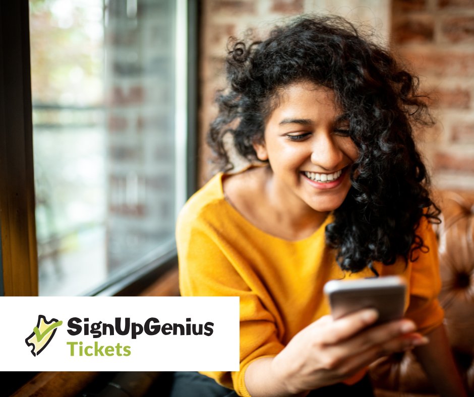 SignUpGenius's tweet image. 🎉 Hosting an event just got a whole lot easier.

Ticket sales + signups = 💡

Try SignUpGenius Tickets today! 
 #NewFeature #EventPros
bit.ly/43mlopX