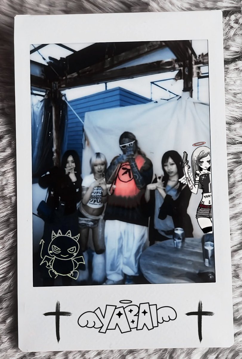 gang gang 😈

♱ ¥ABAI x 原宿 ♱

HARAJUKU pop up ft. yabai gang hosted by <a href="/Nishimoto6996/">NISHIMOTO IS THE MOUTH</a>. 😈 plushies soon? 

ty the 🐐 for including <a href="/orik0san/">お利口oʞı̣ɹ</a> <a href="/princessmxria/">mars★</a> as vendors: 
instagram.com/k_nisimoto_