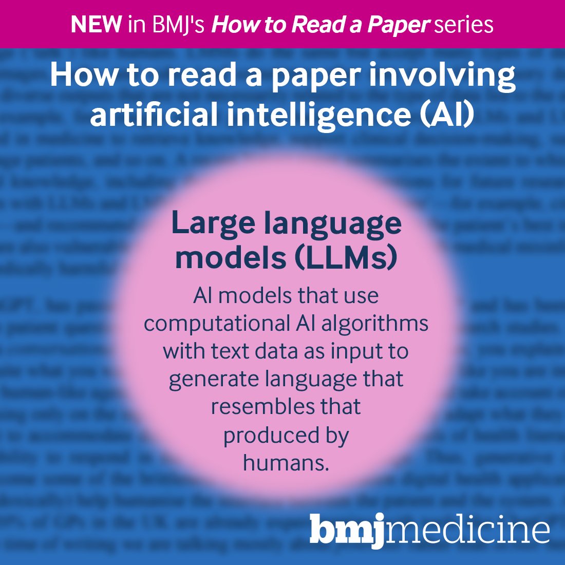 Curious about the types of AI in healthcare and how to assess their ethical use?

This paper introduces key AI concepts, ethical principles, and current guidelines for publishing AI studies in medicine.

Essential reading for clinicians &amp; researchers bit.ly/4jTRxuu