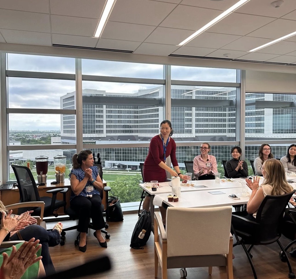 UTSW Anesthesiology (@utsw_anesthesia) on Twitter photo Our Women in Anesthesiology group had a great Spring meeting featuring Antonia Chen, M.D., Chair of Orthopaedic Surgery at UTSW!
The evening brought together faculty, residents, and med students from across anesthesiology and orthopaedics!
<a href="/utswortho/">UTSW Orthopaedic Surgery</a> Our Women in Anesthesiology group had a great Spring meeting featuring Antonia Chen, M.D., Chair of Orthopaedic Surgery at UTSW!
The evening brought together faculty, residents, and med students from across anesthesiology and orthopaedics!
<a href="/utswortho/">UTSW Orthopaedic Surgery</a>