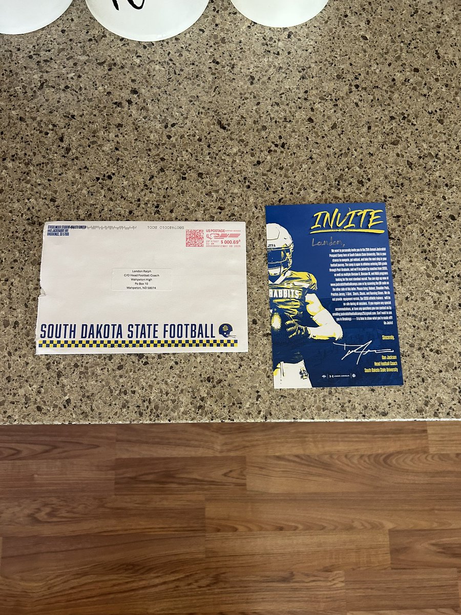 Landon Ralph Ranked 80 ND 26’ (@landonralph42) on Twitter photo Thank you <a href="/CoachDtjackson/">Dan Jackson</a> for the letter and camp invite. Looking forward to competing in June! #GoJacks <a href="/GoJacksFB/">SDSU Football</a> <a href="/PrepRedzoneDAK/">Prep Redzone Dakotas</a> <a href="/NWahlScouting/">Nate Wahl</a> Thank you <a href="/CoachDtjackson/">Dan Jackson</a> for the letter and camp invite. Looking forward to competing in June! #GoJacks <a href="/GoJacksFB/">SDSU Football</a> <a href="/PrepRedzoneDAK/">Prep Redzone Dakotas</a> <a href="/NWahlScouting/">Nate Wahl</a>