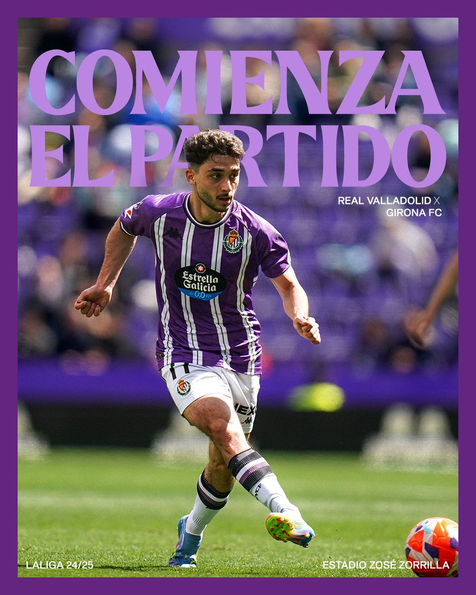 🏟️ ¡Comenzó en Pucela!
💥 REAL VALLADOLID 0 - 0 GIRONA
➡️ Jornada 36 LaLiga
#RealValladolidGirona

🎙️ <a href="/DaniBlanquez_/">Dani Blánquez</a> 
🎧 <a href="/amoncope/">Juan Carlos Amón</a> 

🐀 <a href="/ferevangelio/">Fernando Evangelio 🎙️</a> 
🦁 <a href="/Ander_Cotorro/">Ander Cotorro</a> 
🎺 <a href="/pedritonumeros/">Pedro Martin</a> 

📻 COPE MÁS
💻 Cope.es
📲 APP
📺 Audio Movistar TV