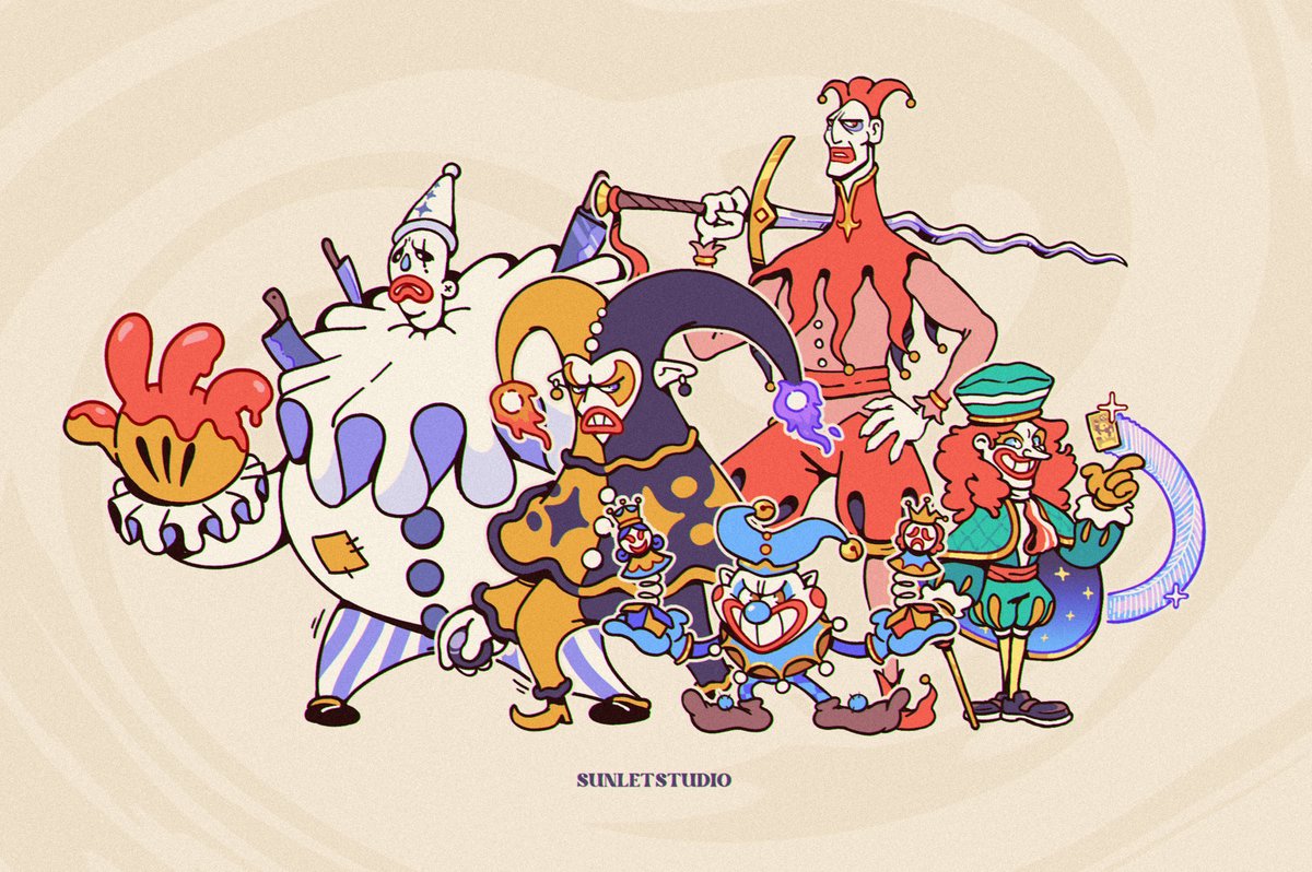 sunlet_studio's tweet image. Balatro Character Designs

A thread🃏