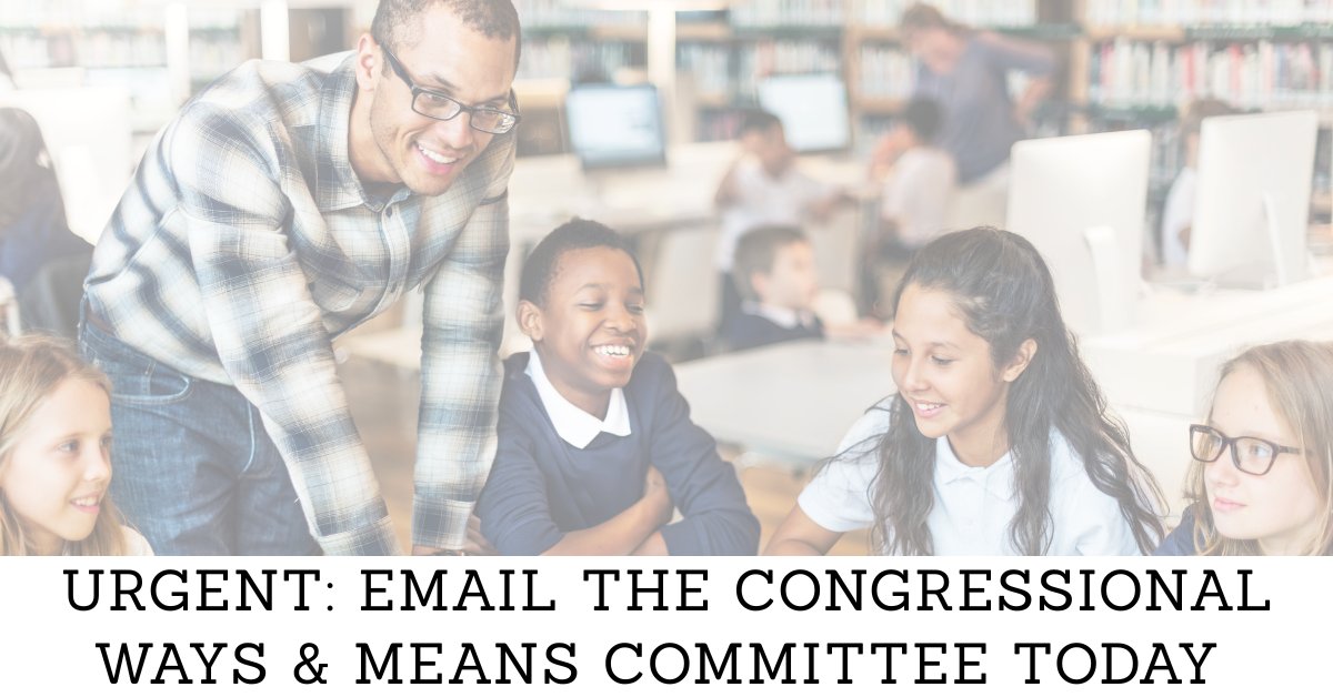 Urgent Action Alert! Email Congress TODAY Before 2pm!

Take action today before 2pm and ask them to remove Qualified Elementary and Secondary Education Scholarships (formerly ECCA): secure.everyaction.com/IHNkfxc4u0-AHH…