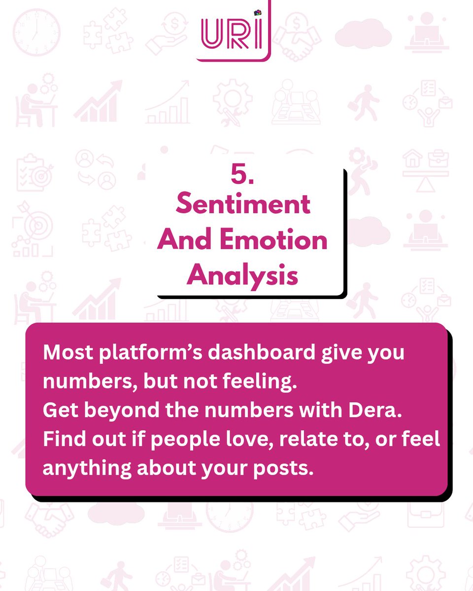 uricreative's tweet photo. Built for clarity, built for growth — Dera AI gives you the insights you need to perform better, not just post more.

Want to see it in action?
Sign up on URI today.
.
.
#Uri #digitalmarketer #SMM #DataAnalytics #trending #ai https://t.co/Nf826G4rCG