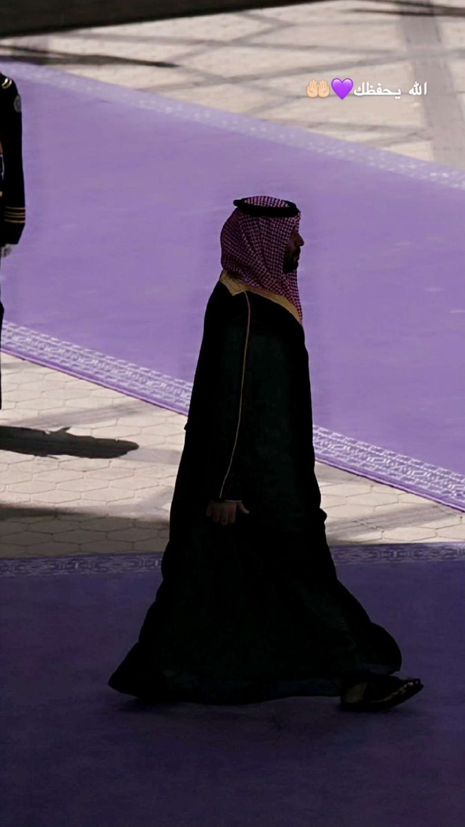 Demansaud's tweet photo. الله يحفظ الأمير #محمد_بن_سلمان‌ ويعزّه💜 https://t.co/d3EWYKLNTo