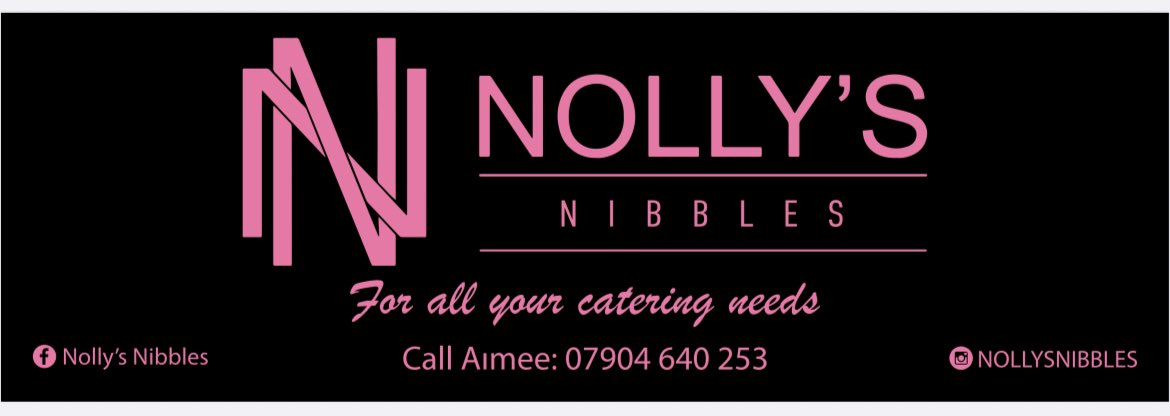 Thank you to Nolly’s Nibbles for supporting us this season. Exciting time for Aimee as she opens her new shop!

The boys are looking forward to picking up some pre match food over the coming weeks!

Aimee has a fantastic range of fresh sweet and savoury treats!