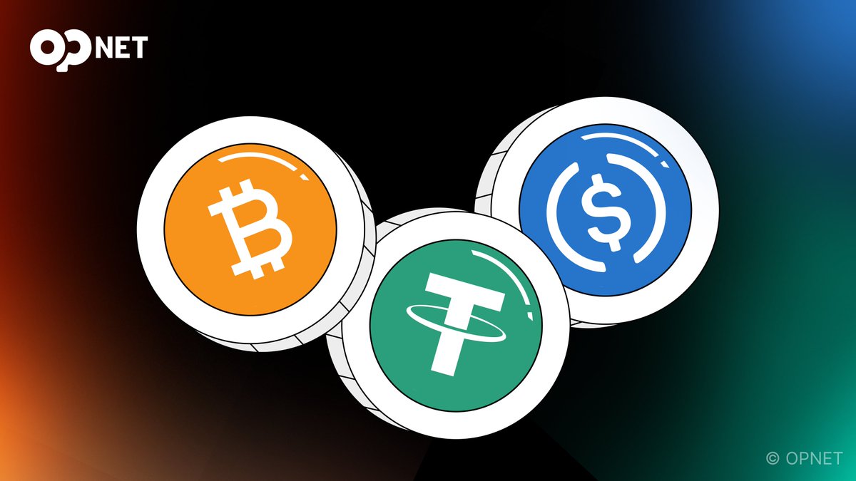opnetbtc's tweet image. Imagine $USDT and $USDC running natively on Bitcoin... 

We’re laying the foundation for native stablecoins to power swapping, lending, staking, and much more on Bitcoin Layer 1. 

The next era of Bitcoin isn’t about speculation. It’s about programmable finance 🍊💊