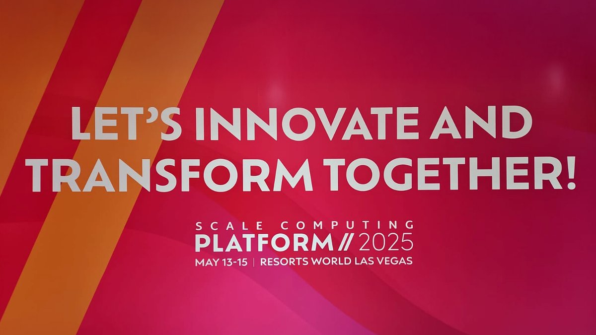 WiComNetworks's tweet image. Estamos presentes en Platform//2025 de Scale Computing. Únete a nosotros para descubrir como puedes transformar tu infraestructura de IT con Scale Computing.

#WiComNetworks #ScaleComputing #ScaleComputing2025 #Platform2025 #Innovación #InnovaciónTI #EventosTI #LasVegasTech