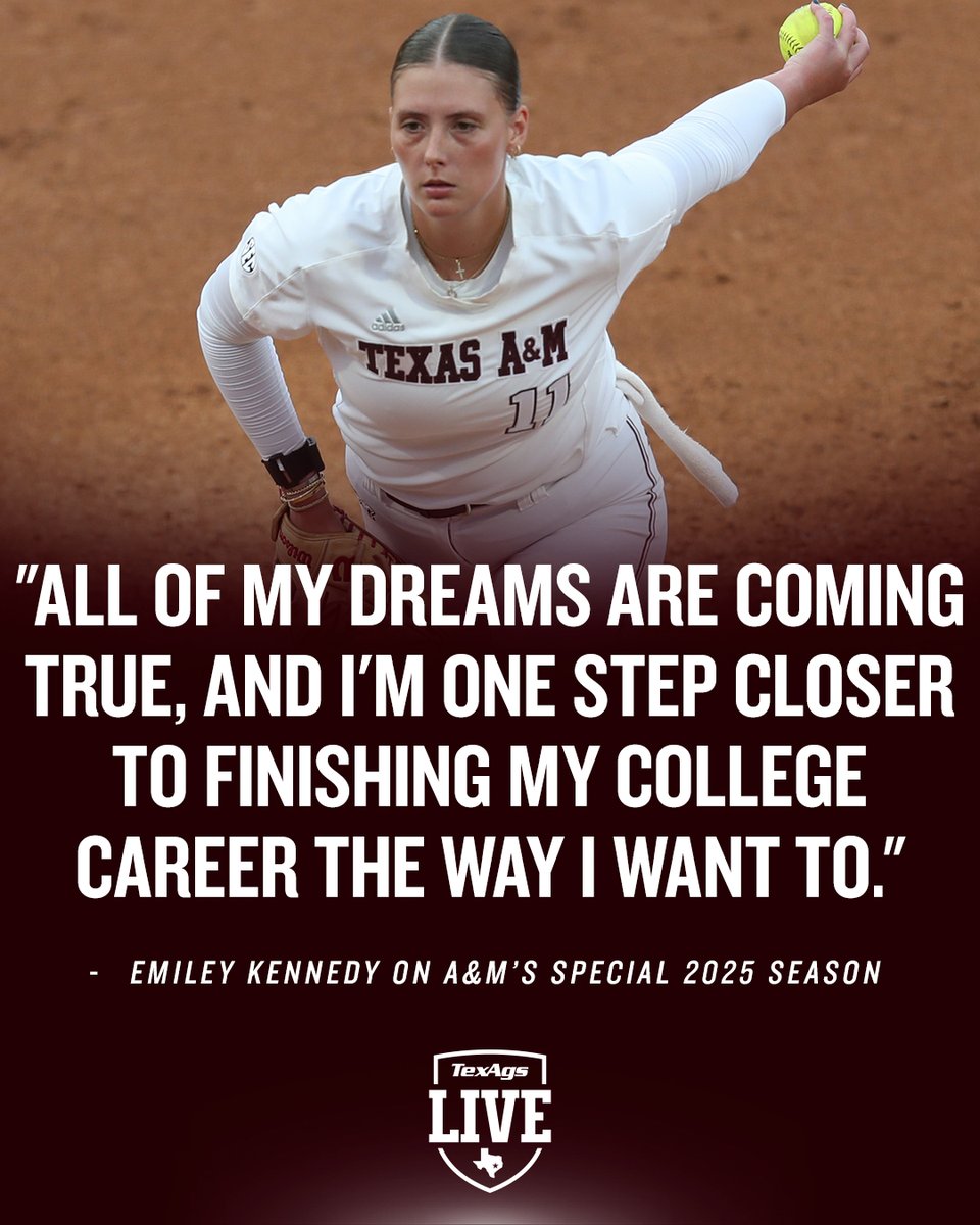 TexAgs Live (@texagslive) on Twitter photo Heading into one last postseason in Aggieland, Lefty is locked in π
π£οΈ <a href="/2021Kennedy/">Emiley Kennedy</a> Heading into one last postseason in Aggieland, Lefty is locked in π
π£οΈ <a href="/2021Kennedy/">Emiley Kennedy</a>