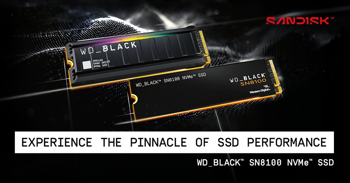 Unleash pure speed with the new <a href="/wd_black/">WD_BLACK</a>
SN8100 Gen5 SSD! Next-gen gaming demands next-gen performance. With blistering-fast PCIe Gen5 speeds and up to 14,900 MB/s read, the WD_BLACK SN8100 Gen5 isn’t just fast — it’s game-changing.
Shop now -&gt; newegg.io/a524e2417