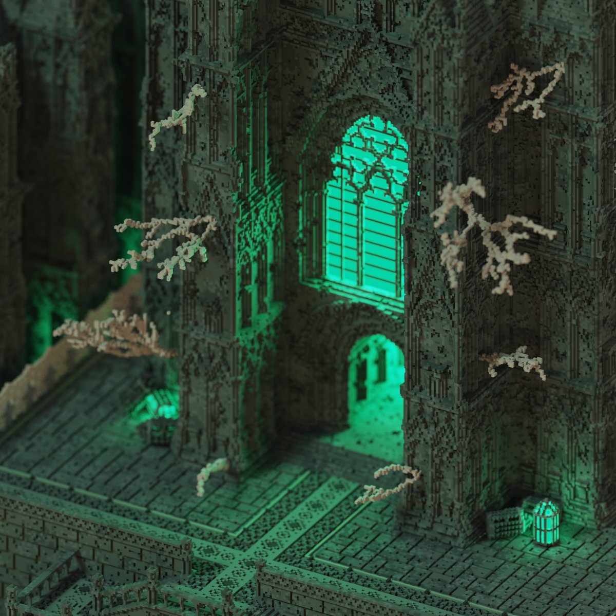 It costs $0.00 to support a 25-year-old voxel artist.