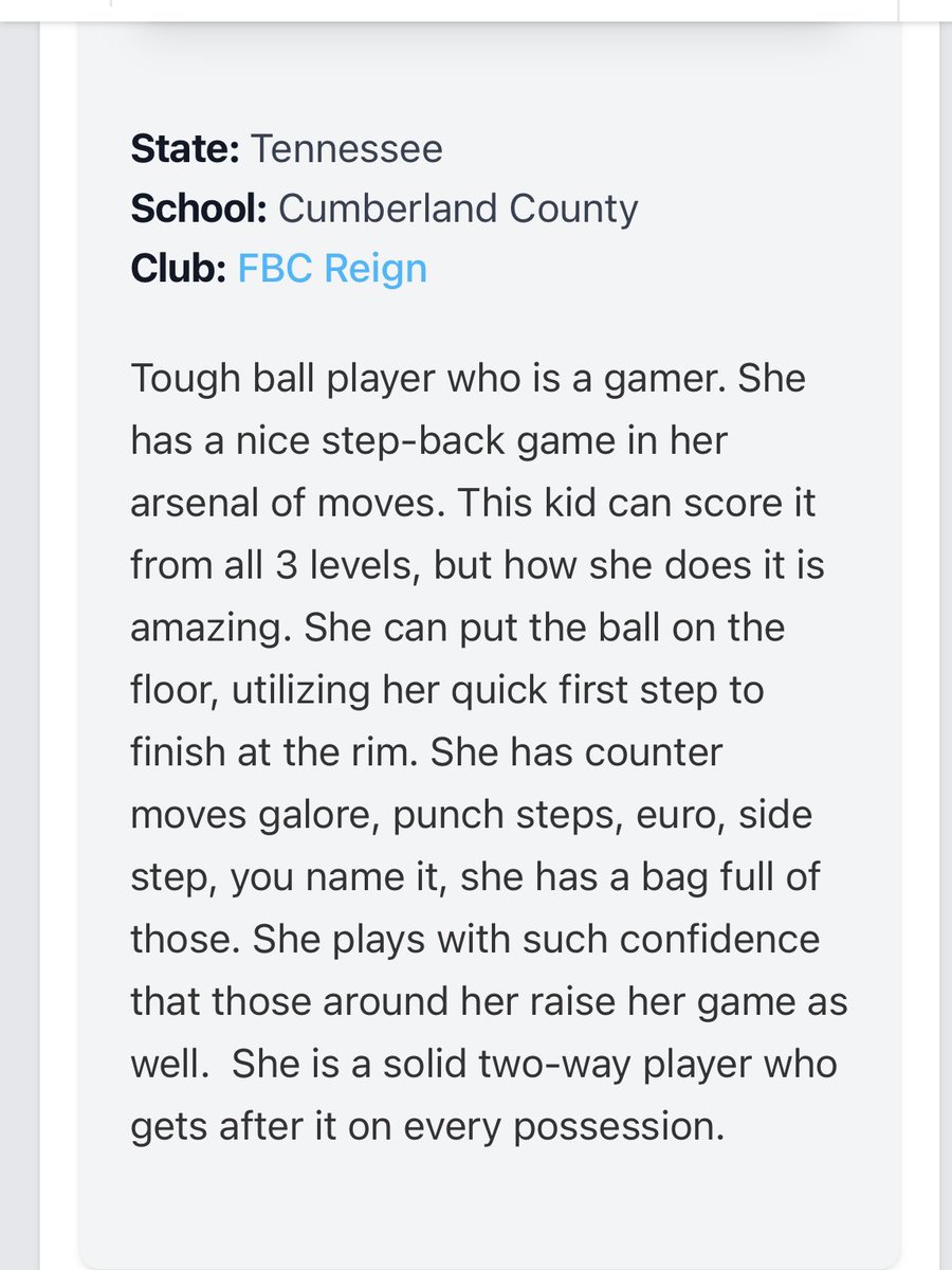 Sydney Wilhite (@wilhitesydney) on Twitter photo Thank you for the write up!@PGHTennessee <a href="/tbwnextgen/">Brandon Tinnon</a> <a href="/2027Fbcreign/">FBC Reign 2027 GUAA</a> <a href="/rfvann24/">Rachel Vann</a> <a href="/CoachVann35/">Justin Vann</a> <a href="/radhika3232/">Radhika Dishman</a> <a href="/CCHSLadyJetsBB/">CCHS Lady Jets Basketball</a> <a href="/_BlakeDerrick/">Blake Derrick</a> Thank you for the write up!@PGHTennessee <a href="/tbwnextgen/">Brandon Tinnon</a> <a href="/2027Fbcreign/">FBC Reign 2027 GUAA</a> <a href="/rfvann24/">Rachel Vann</a> <a href="/CoachVann35/">Justin Vann</a> <a href="/radhika3232/">Radhika Dishman</a> <a href="/CCHSLadyJetsBB/">CCHS Lady Jets Basketball</a> <a href="/_BlakeDerrick/">Blake Derrick</a>