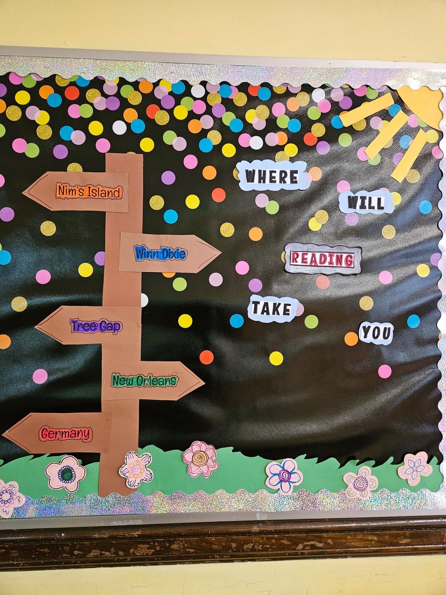 HMS loves their Teacher Cadets! Gabrielle Lopate from HHS made a bulletin board in Mrs. Laden's 5th Grade ELA class highlighting all the settings from the books they have read this year! It is amazing where reading will take you 📷 📷
