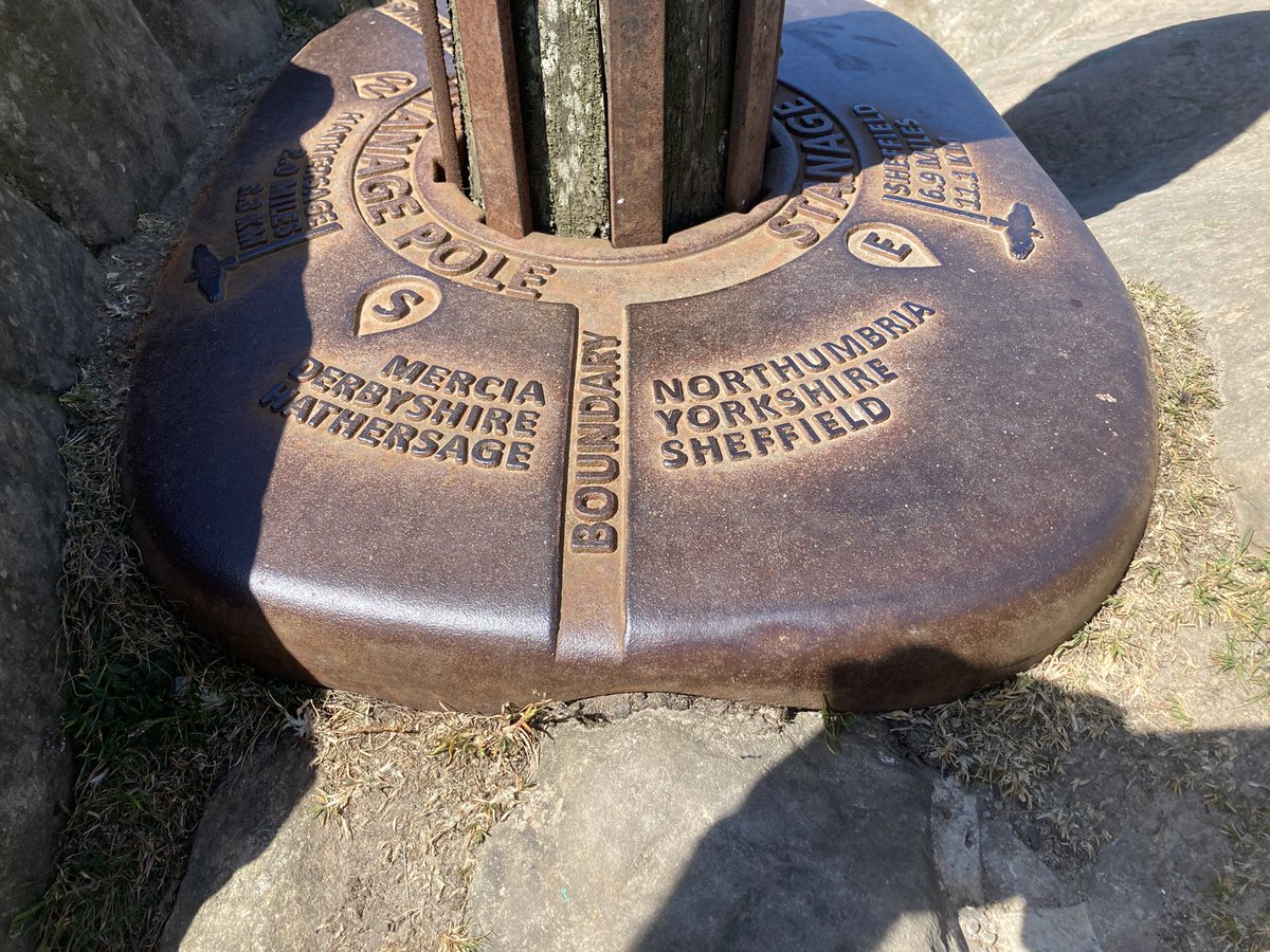 Good to see the border between Mercia &amp; Northumbria is still recognised …..