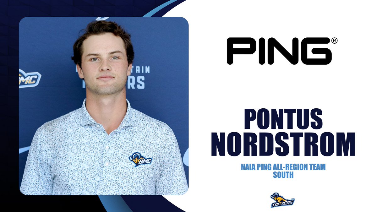 ⛳️ Congratulations to BMCU's Pontus Nordstrom of Men's Golf on being named to the GCAA Ping All-Region South Team!

🔗 tinyurl.com/yu6jz482