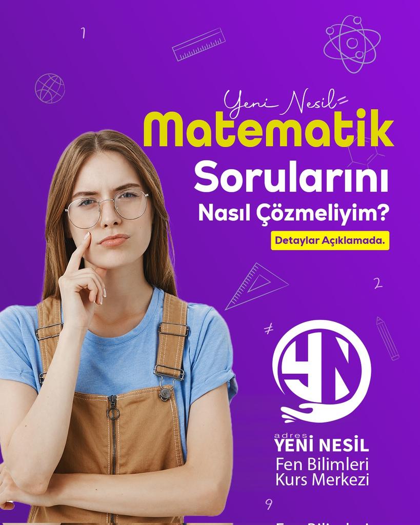 1️⃣ Soruyu dikkatlice oku!
Soru kökünü anlamadan işlem yapma! 🤓

2️⃣ Verileri analiz et!
Grafik mi, tablo mu, şekil mi? Hepsini dikkatle incele! 📊📉

3️⃣ Gereksiz bilgileri ele!
Her bilgi çözüm için gerekli değil. Süzgecini iyi kullan! 🚫🧠

#YeniNesilSorular #MatematikStratejisi