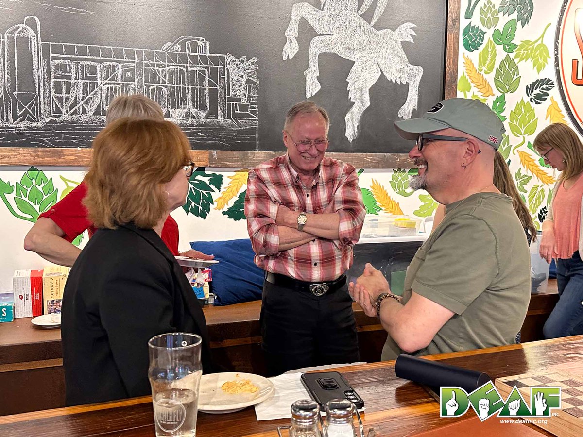 DEAF_Inc's tweet image. What a fantastic evening at the Happy Interpreter Appreciation event! 🎉 Thank you to all the incredible interpreters who bridge communities and break down barriers. Your dedication makes a world of difference! 🙏🤟💙 #DeafCommunity #InterpreterAppreciation