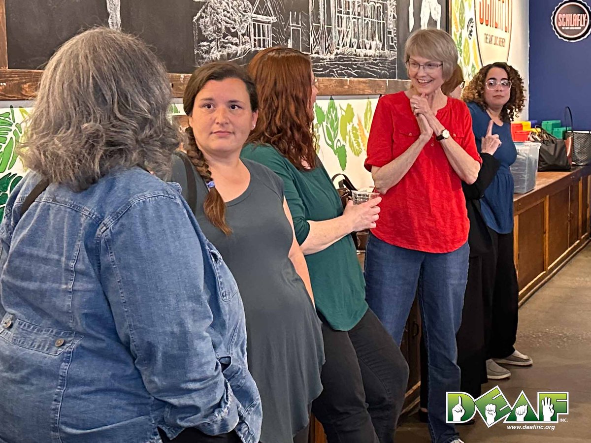 DEAF_Inc's tweet image. What a fantastic evening at the Happy Interpreter Appreciation event! 🎉 Thank you to all the incredible interpreters who bridge communities and break down barriers. Your dedication makes a world of difference! 🙏🤟💙 #DeafCommunity #InterpreterAppreciation