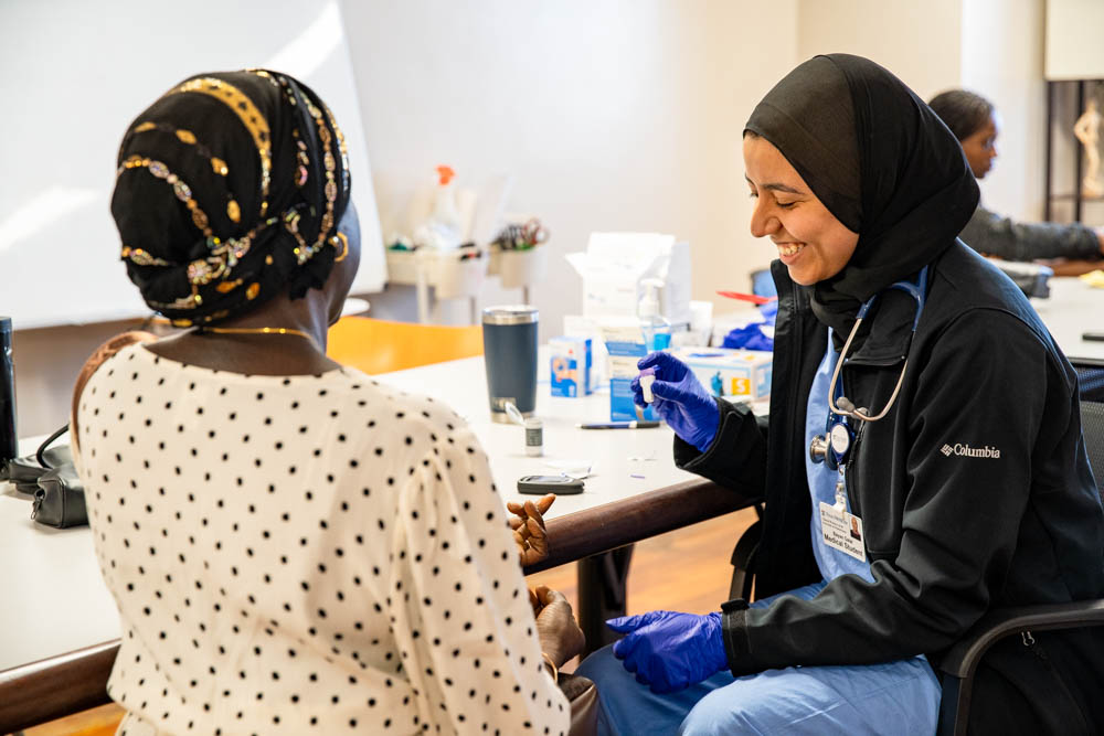 That’s a wrap on our Annual NE Health Screening Day! 🙌🏿 We welcomed over 100 community members who took charge of their health through free screenings and education — from blood pressure, glucose, STIs, Hep B, and vision to colon cancer mental health, and mammograms.